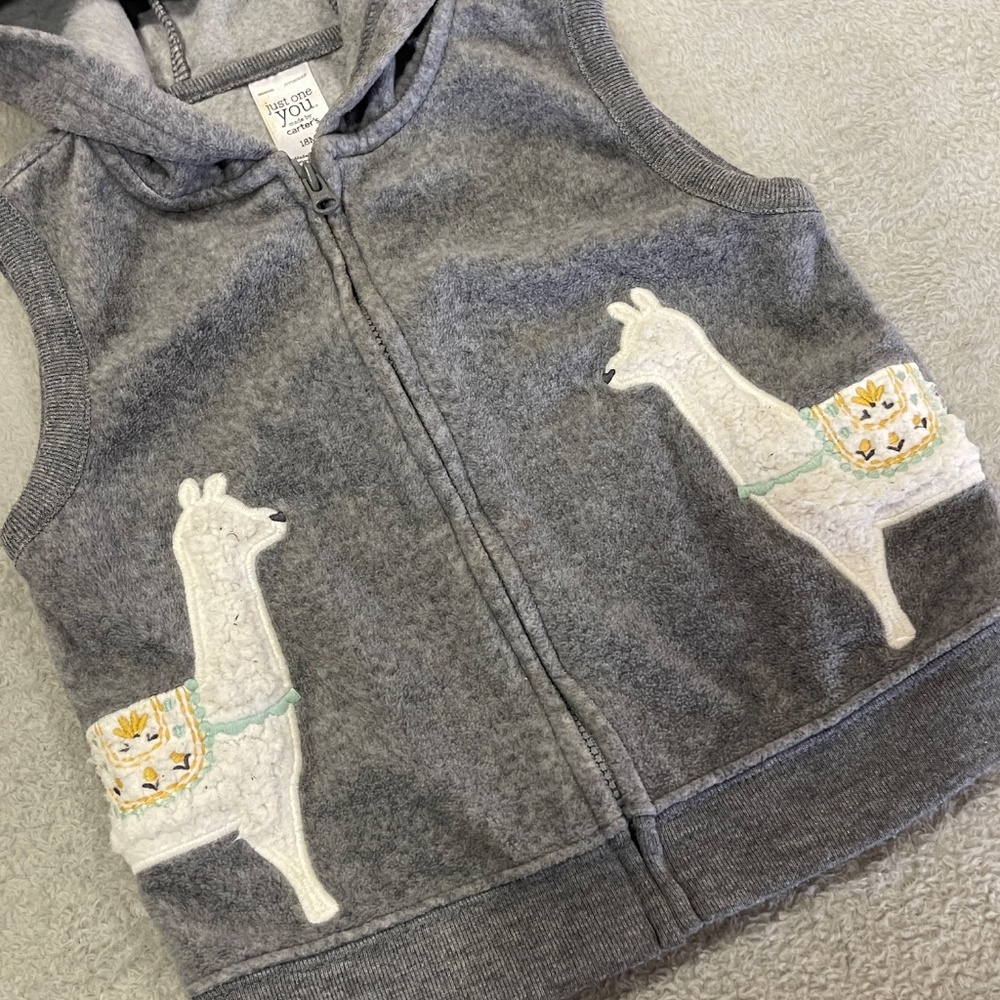 Girls 12-18 Months Jacket and Vest Bundle - Picture 9 of 12